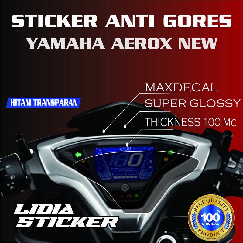 STIKER AEROX PELINDUNG SPEEDOMETER YAMAHA AEROX Motorcycle 1