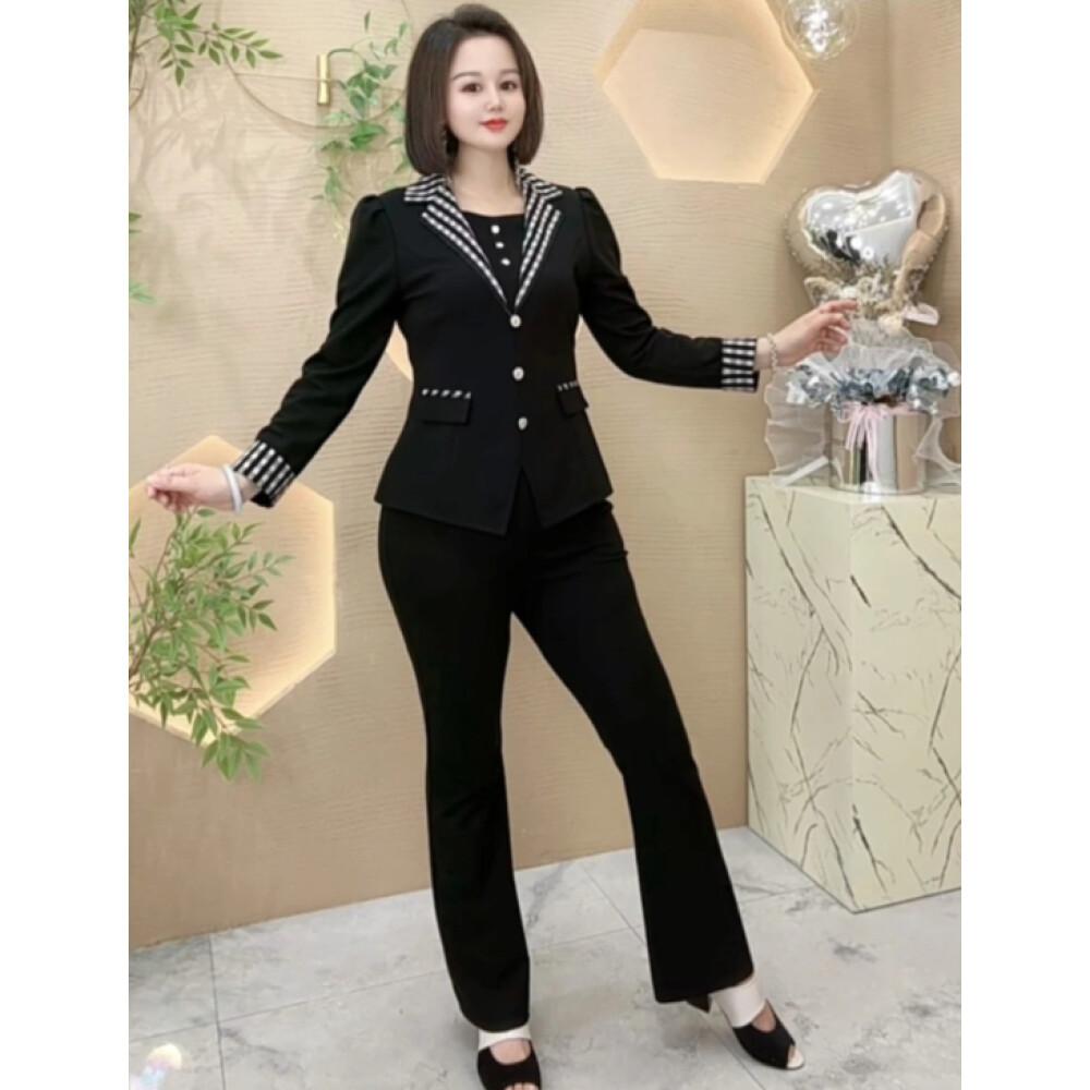 [clearance] FADFAD setelan dua potong gaya baru atasan variasi saku cantik dan lengan panjang + celana kasual