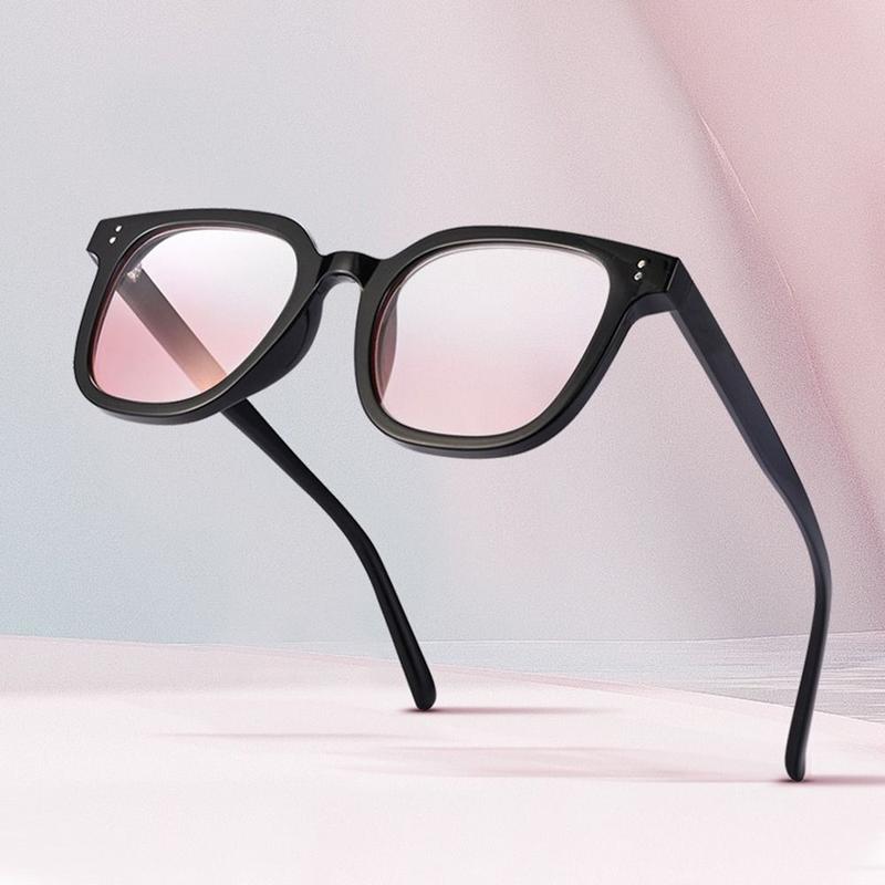 Product Introduction of Fashion Square Gradient Blush Sunglasses No Makeup UV400 Protection Anti-Glare Shades Decorative Eyewear for Driving, Fishing, and Travel 20