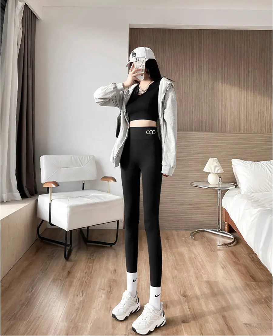 Quần legging nữ da cá mập siêu co dãn