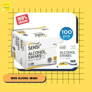 SENSI Alkohol Swab / Tissue Alkohol Pembersih / Alcohol Swab Sensi