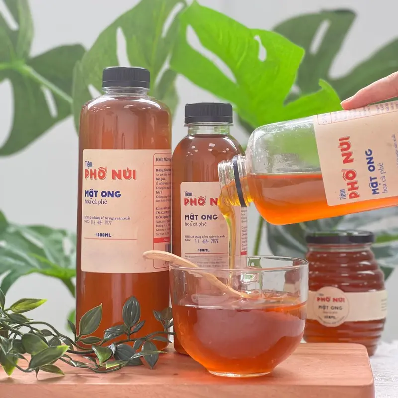 3 Lít Mật Ong Hoa Cà Phê - Tiệm Phố Núi xam1 1