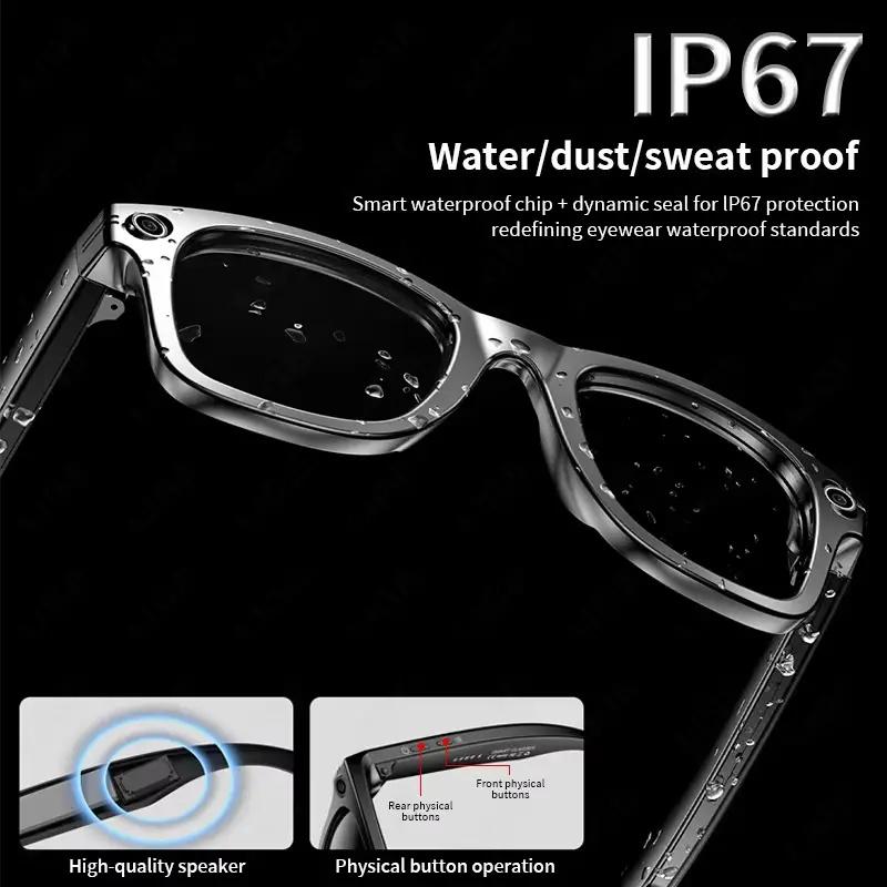 AI Smart Glasses HD 4K 800W Camera Video Outdoor Sport Hiking Sunglasses ChatGPT Office Translate Bluetooth Call Music glasses - Image 5