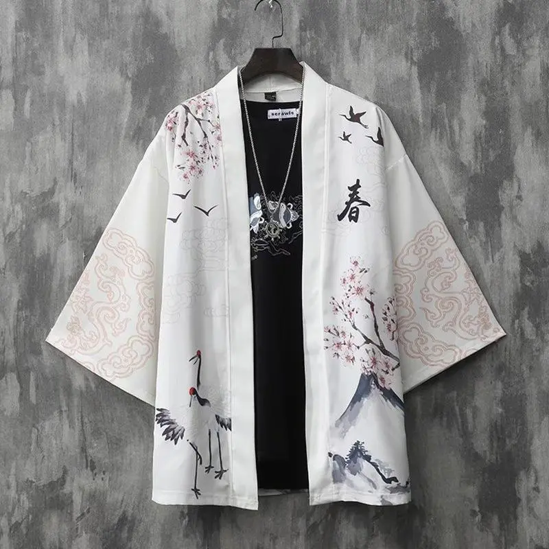 Quần Áo Nam, Phong Cách Hanfu Trung Quốc Mùa Hè, Phong Cách Cổ Điển Áo Choàng Daopao, Bộ Đồ Tang