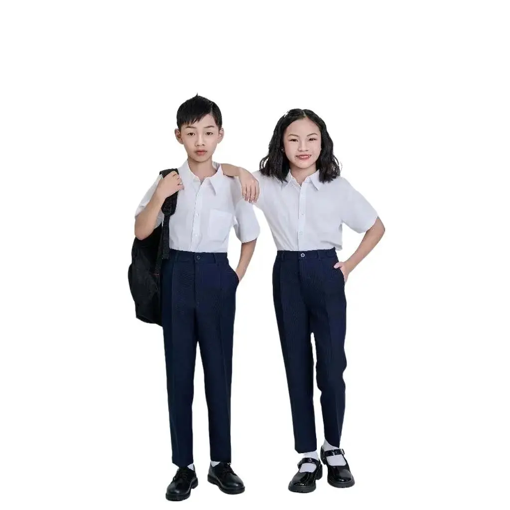Quần Tây nam học sinh cotton co giãn - Size: 22-27 (từ 20-45kg) Pants Menswear Ong