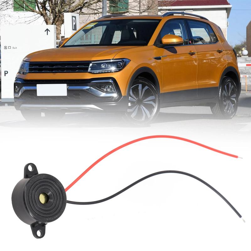 Product Introduction of Buzzer Elektrik, Penggera Hitam, 3-24V, Sesuai untuk Kebanyakan Kereta, Papan Pemuka, Bahagian Kuat, Siren, Penggera Sandaran Kereta, Reka Bentuk Baru, Sesuai untuk Tanduk 0