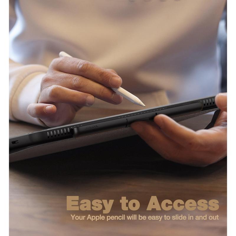 Product Introduction of [Cool Digital Store] 2nd Generation Compatible with Magic Keyboard Smart Folio Designed for Apple Pencil Holder 22