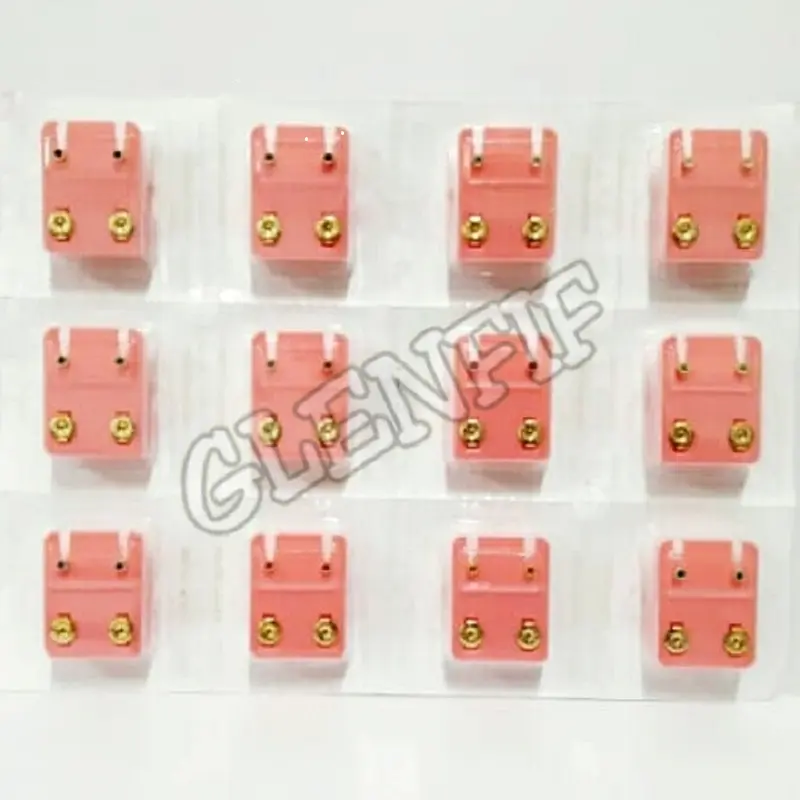 GLENFIF Anting Tindik Telinga Bayi STUDEX USA Permata 12 Warna size Mini Gold BISA COD