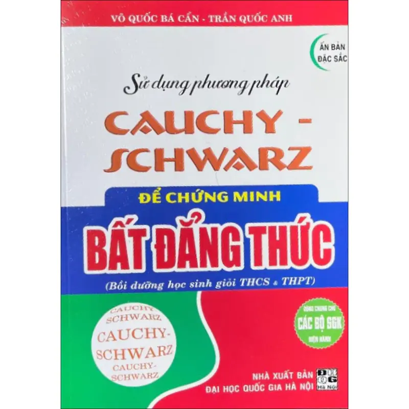 Sách - Combo Sử Dụng Phương Pháp AM - GM Để Chứng Minh Bất Đẳng Thức + Sử Dụng Phương Pháp Cauchy Schwarz Để Chứng Minh Bất Đẳng Thức + Vẻ Đẹp Bất Đẳng Thức Trong Các Kì Thi Olympic Toán Học - HA - Newshop 3