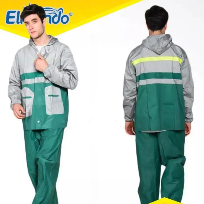 PROMO BULAN INI JAS HUJAN ELMONDO BAHAN TEBAL //PAYUNG LIPAT TERMURAH Reusable S 1