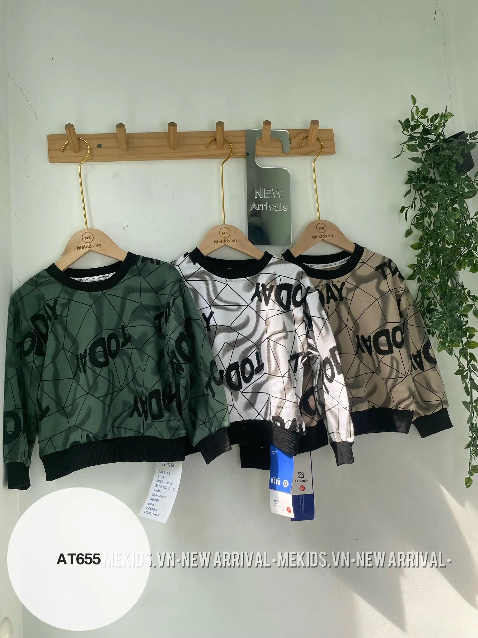 Aó nỉ thu đông chất đẹp cho bé trai size 110-150