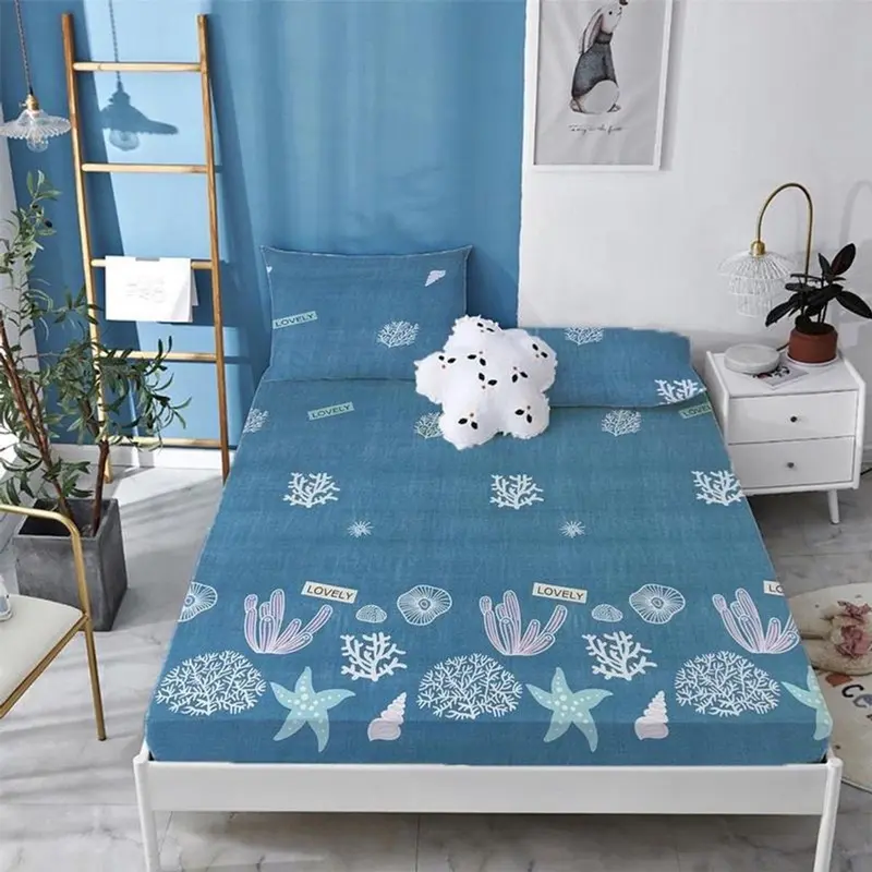[BÁN RẺ LẤY TƯƠNG TÁC] Ga Chống Thấm Cotton, Nằm Trực Tiếp Không Nóng, Không bí, Không Sột Soạt 1