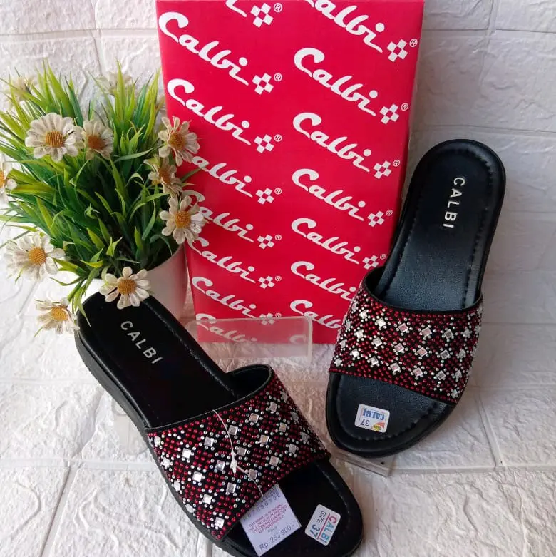 SANDAL WANITA CALBI TEPLEK Luar Ruang 5
