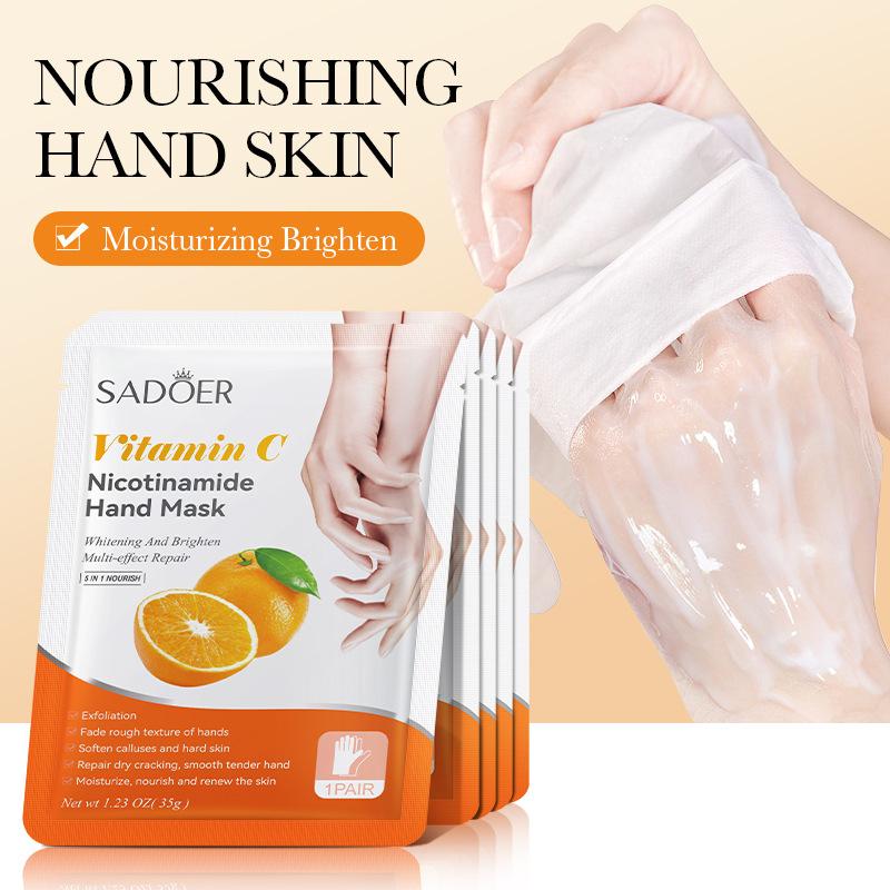 Mặt Nạ Tay Trái Cây, Tiếng Anh Đầy Đủ, Mặt Nạ Chân, Sadoer, Bơ Và Dâu Tây, Dưỡng Ẩm, Quốc Tế Thương Xuyên Biên Giới, Phát Sóng Trực Tiếp Làm Đẹp Da Whitening 1