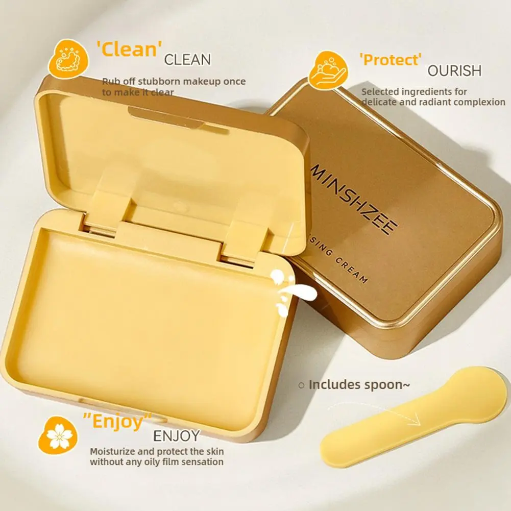 Cleansing Balm Makeup Remover Deep Cleansing Face Eyes And Lips Mild Ice Cream Cleansing Balm 30g