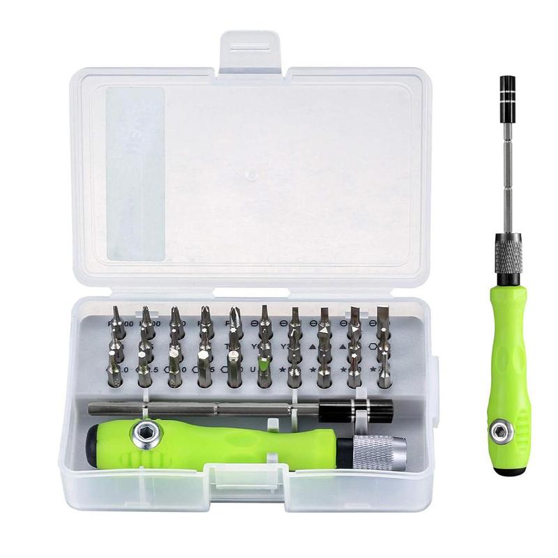 32 in 1 Screwdriver Set, Magnetic Repair Tool Kit with Case for Computer, iPhone, PC, Cellphone, Laptop, Watch, Glasses, Camera Accessories 0