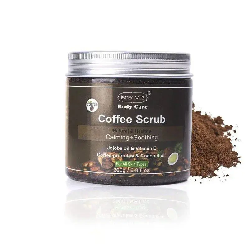 200g Coffee Body Scrub for Exfoliation and Skin Care