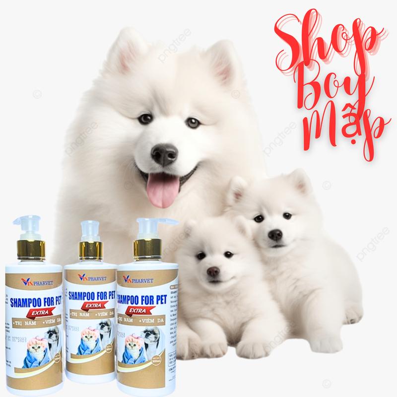 SHAMPOO FOR PET (EXTRA) Sữa Tắm Trị Nấm ,Viêm Da Cho Chó Mèo .