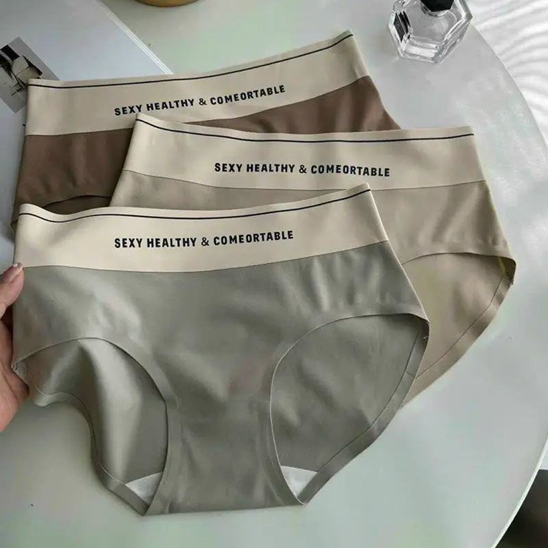 Quần lót nữ su đúc không đường may không lộ viền chống tụt chíp Women áo  ngực 6