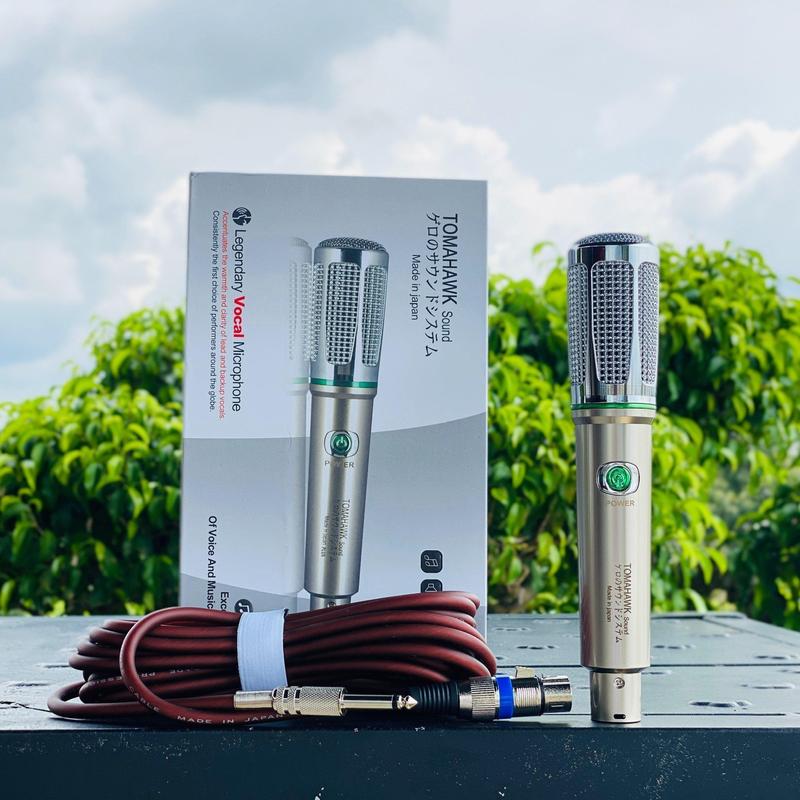 Micro Xịn Tomahawk 2024 Giá Tốt, Micro Có Dây Cao Cấp, Hát Vang, Hát Karaoke, Hát Chèo, Đọc Giảng, Chống Hú Tốt , Hút Mic , Tiếng Sáng, Mạnh Mẽ, Có Độ Bền Cao, Micro Hát Karaoke Tại Nhà Âm Thanh Hay