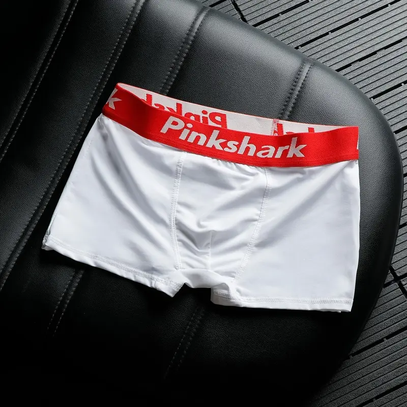 Hộp 3  Quần boxer nam  Pink Shark ( thun Lanh)co giãn 4 chiều Menswear Quần Boxer Sịp Boxer Quần Lót quần 4