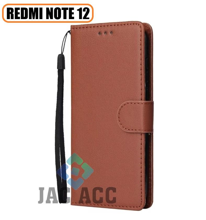 Product Introduction of DOMPET HP PREMIUM UNTUK XIAOMI REDMI NOTE 12 NEW LEATHER FLIP CASE PREMIUM UNTUK XIAOMI REDMI NOTE 12 NEW 2023 8