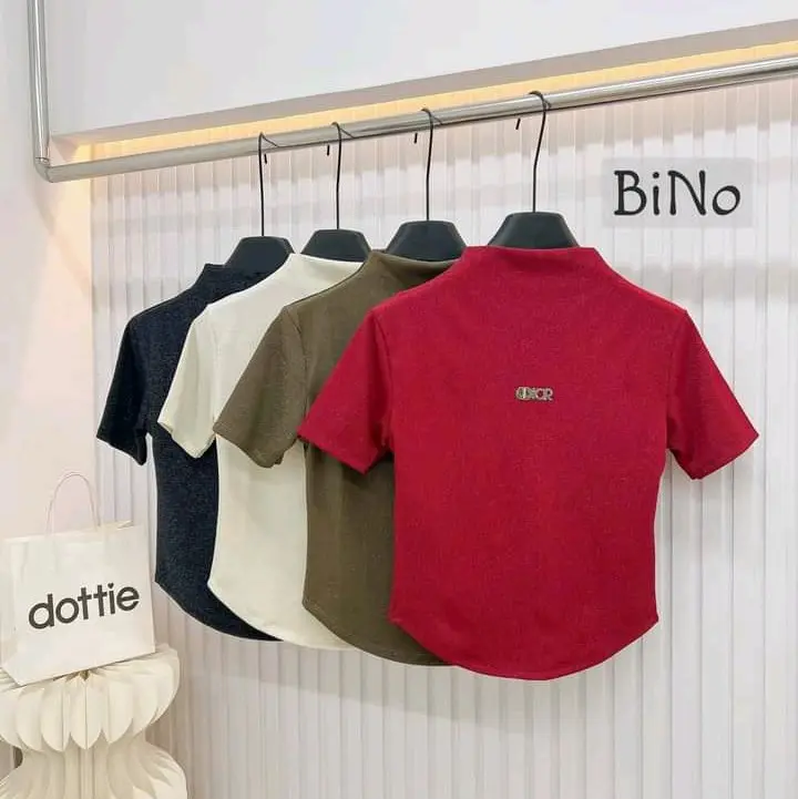 ÁO CỔ LỌ VẠT BẦU BLING BLING. THIẾT KẾ VẠT BẦU TÔN DÁNG. Freesize nhé !