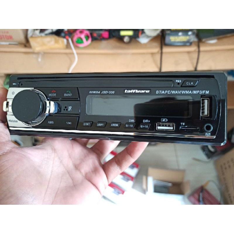 TAPE MOBIL MURAH - SINGLE DIN MOBIL - TAPE AUDIO MOBIL BLUETOOTH SINGLE DIN JSD 530 - BARANG BARU 1