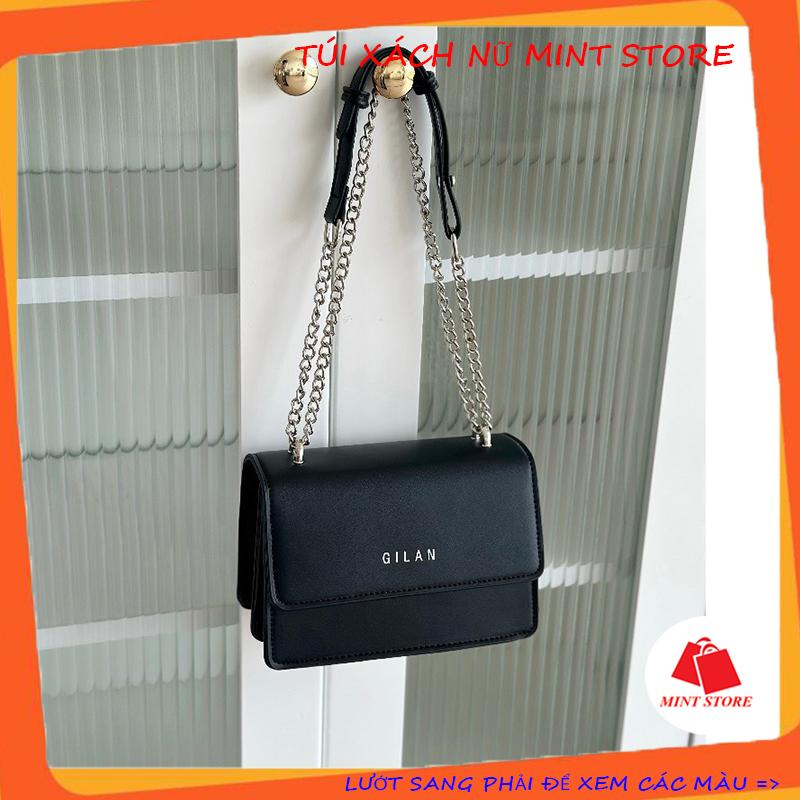  Túi Xách Nữ Đeo Chéo Đeo Vai Gilann 3 Ngăn Đơn Giản Dễ Phối Đồ PK 695 Bag Da 