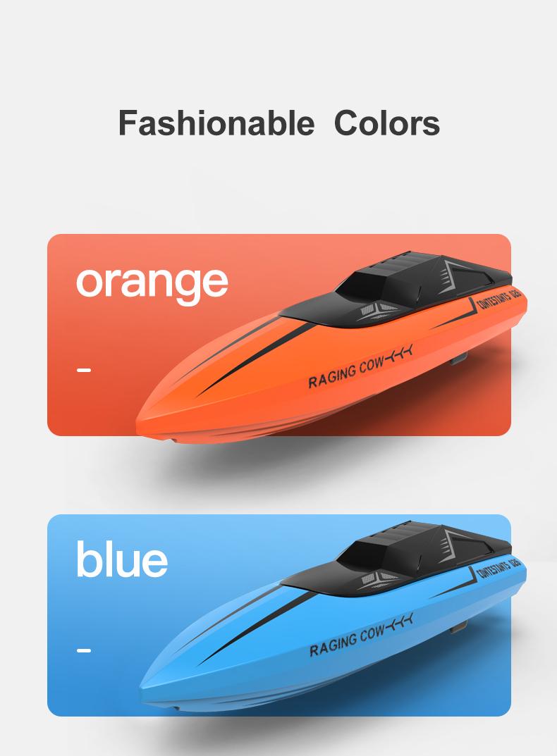 Product Introduction of BGTOY RC Boat 2.4G Radio Remote Control Boat High Speed Speedboat Waterproof Electric Toys For Kids Boy Christmas Birthday Gifts 9