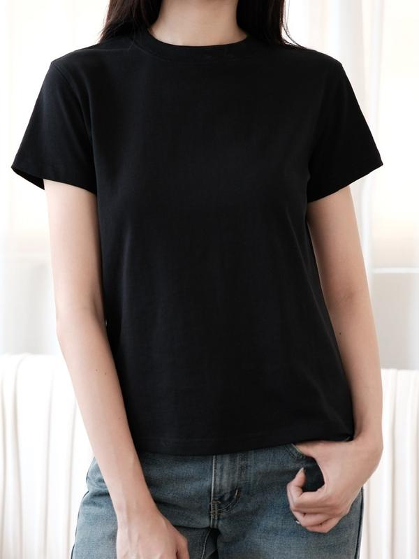 MÌ - ÁO THUN TRƠN ANI - ANI BASIC TOP 4