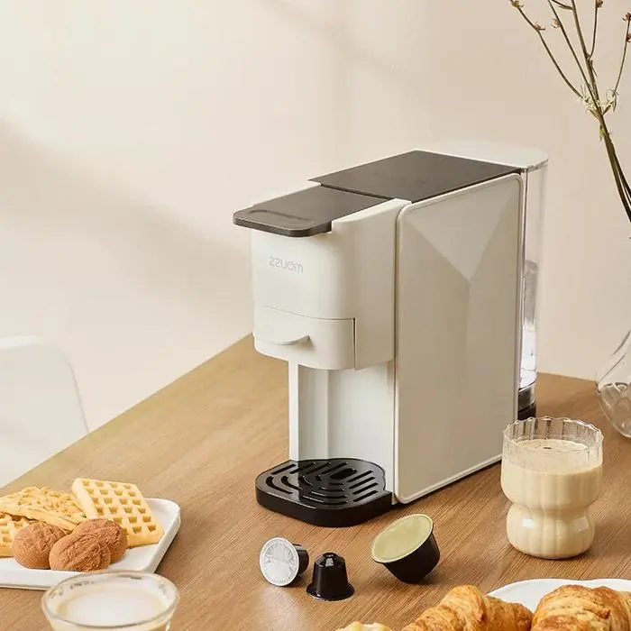 ZZUOM Mesin Kopi Espresso 3 in 1 Coffee Maker 20 Bar 1350W 700ml 4