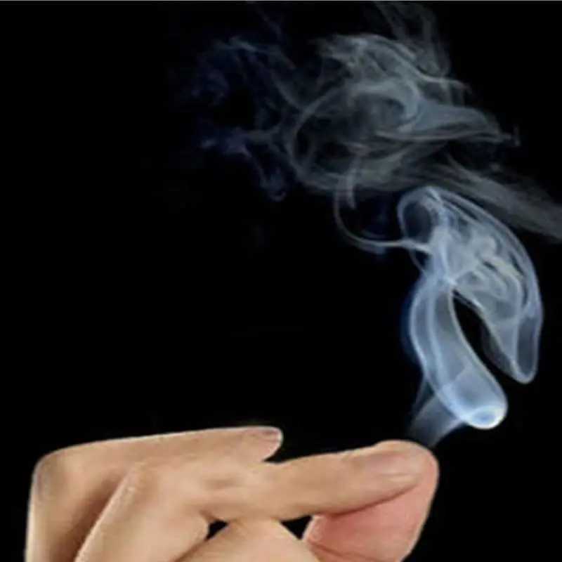 1SET / 5PCS 5*7/10*7 Finger Smoke Magic Trik Sulap Jari Keluar Asap Mainan Ajaib Mistis Prank 4