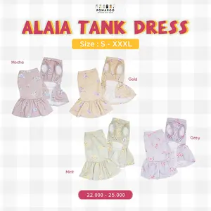 POMAPOO - Dress Kucing dan Dress Anjing Alaia Tank Dress