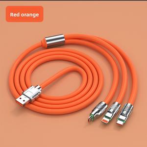 ที่ชาร์จเร็ว, 120W, วัสดุโลหะผสมสังกะสี, สายเคเบิลข้อมูลหนึ่งถึงสาม, ต้นฉบับและสากล, เหมาะสำหรับโทรศัพท์มือถือ, การชาร์จหลายพอร์ต, มี Dropshipping สายชาร์จ กล้อง ดิจิตอล