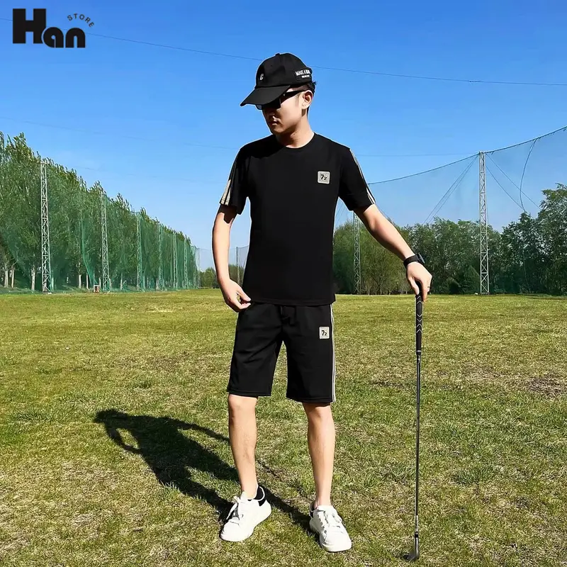 [Giá Rẻ] Bộ Thể Thao 72TRS Vải Cotton Tổ Ong Co Giãn 4 Chiều Thoáng Mát thỏa mái HanStore Nam Sport 1