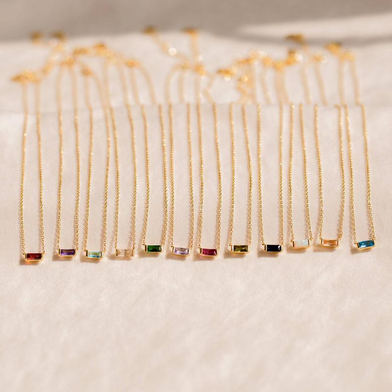 Product Introduction of Vòng Cổ Đá Kelahiran, Thiết Kế 12 Tháng Chỉ Báo, Vòng Cổ Bản To Đá Kelahiran Mười Hai 11