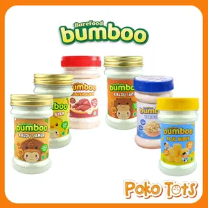 Bumboo Kaldu Asli MPASI No MSG Tanpa Gula & Garam Bahan Alami Barefood Bumboo Jamur Soup Ayam  Kuah  Instan
