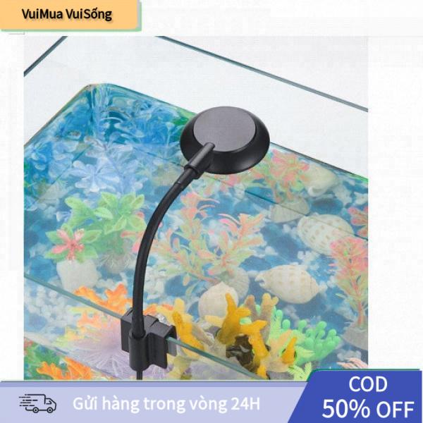 【COD】Đèn kẹp LED WRGB chuyên dụng cho bể cá thủy sinh, kết nối USB dễ dàng, chế độ màu RGB phong phú đa dạng