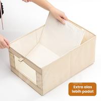 Gambar Dejavu Kotak Penyimpanan Pakaian Dalam Underwear Storage Box Organizer Kaos Kaki Bra Lemari Pakaian HSB227 - S-Abu dari Dejavu_NEW Kab. Tangerang 4 Tokopedia
