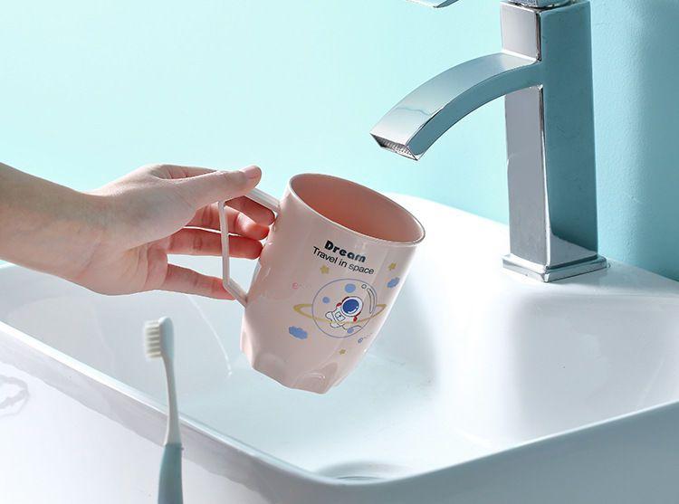 Product Introduction of Gargle Cup Household Toothbrush Cup Plastic Minimalist Children's Male and Female Couples Family Set Tooth Mug Tooth Mug Washing Cup 9