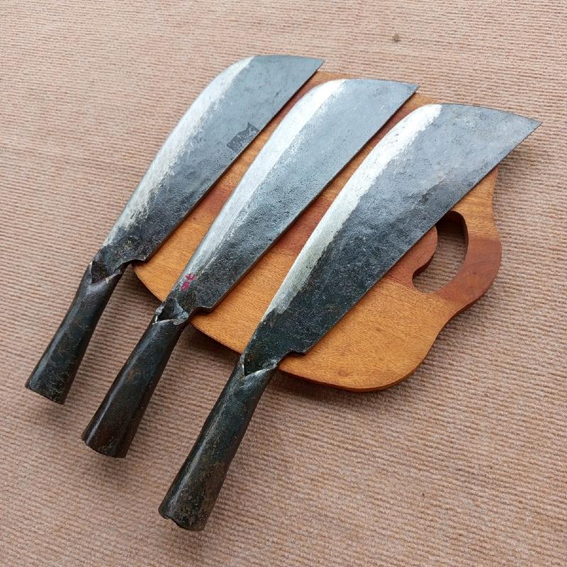 Đồ dùng nhà bếp - Dao bếp có 3 bản Lớn/to/đại. Dễ dàng chế biến trong nhà bếp dao làm bếp đen dao nhà bếp dao  phúc sen cao bằng 3