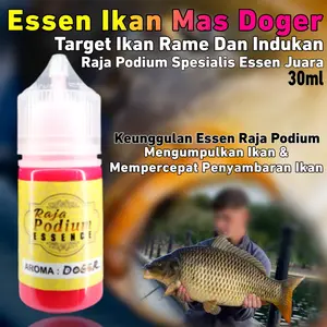 Essen Khusus Ikan Mas Raja Podium aroma Doger Original 30 ml