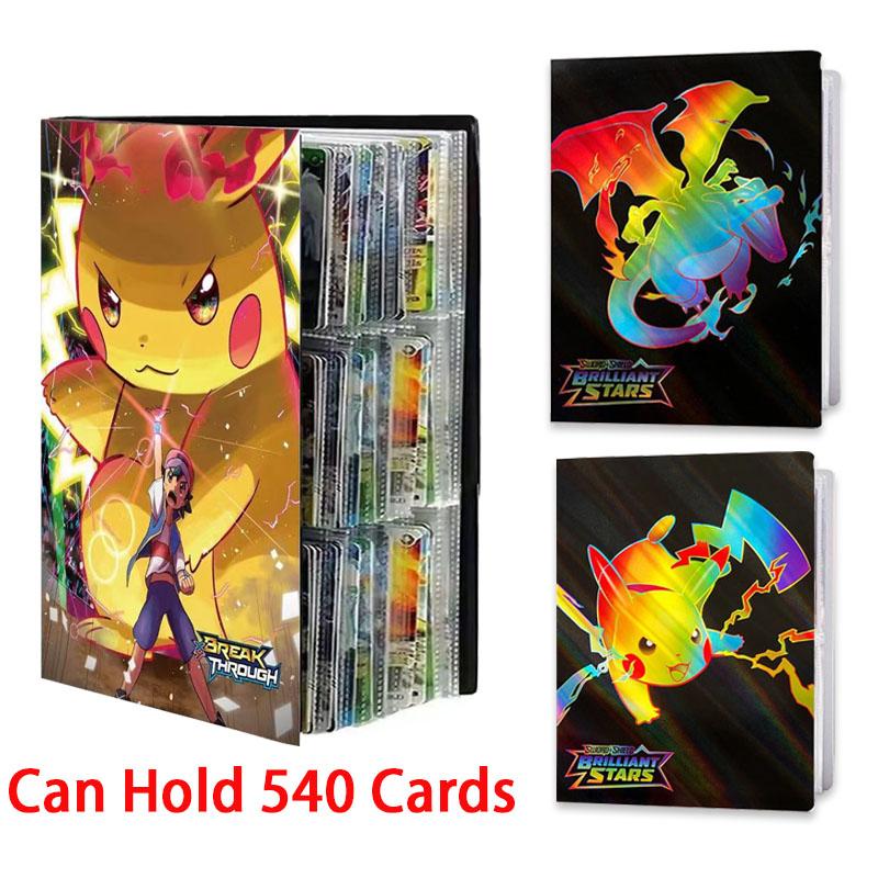  Album Thẻ Pokemon Chủ Sách Anime Đóng Gáy Trò Chơi Bộ Sưu Tập Thẻ Giao Dịch Có 240   540 Cái 