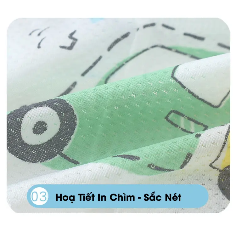 12-40 kg Set 4 Quần Chip bé trai thông hơi thoáng khí cao cấp, Quần chip xe, khủng long cho bé trai Len 7