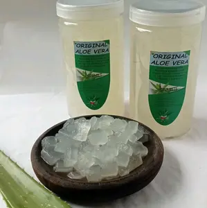 lidah buaya kupas sudah matang untuk di makan Alami Bebas gula Food Organik