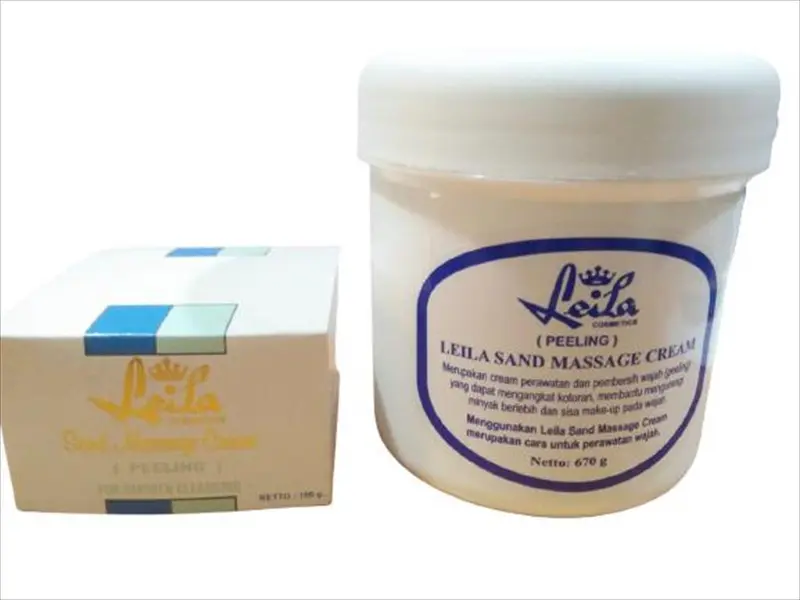 LEILA Peeling /  Leila Sand  Massage Cream 100 GR / 670 GR 0