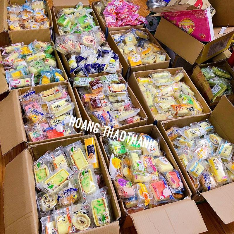 Bánh mix thùng nhỏ - Mix đủ vị Food Cake