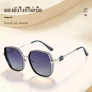 สินค้าใหม่ในปี2026 JTC แว่นกันแดดโพลาไรซ์ UV400 กันรังสีแดดแรง เหมาะสำหรับคนที่ชอบขับรถในตอนกลางคืน เหมาะสำหรับวิ่งขี่จักรยานและตกปลา ใส่ได้ทั้งผู้หญิงและผู้ชาย
