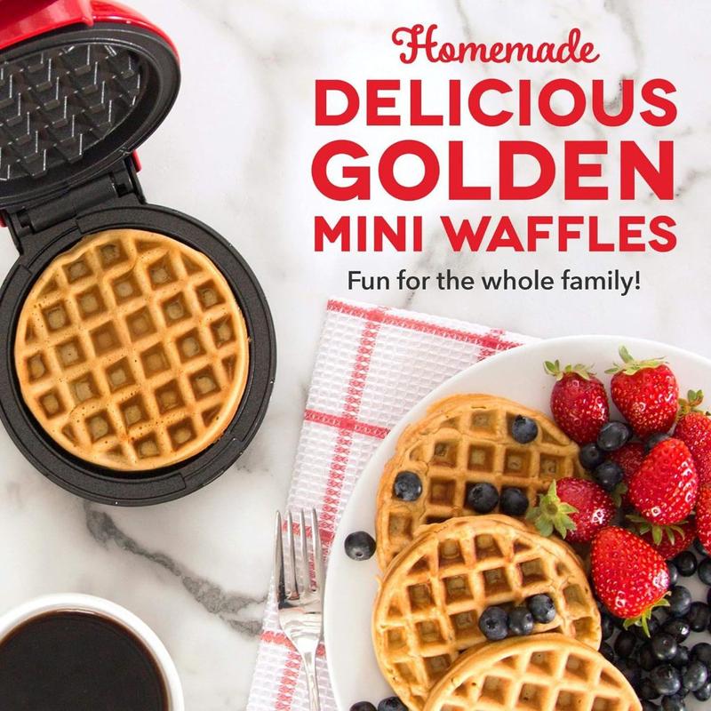 Product Introduction of 【READY STCOK 】 Mini Waffle Maker Electric Breakfast Waffle Machine Waffle Pot Sandwich Multi function Cooker Pot Non-Stick Bread Cake Maker Egg Cake Pan Eggette 4
